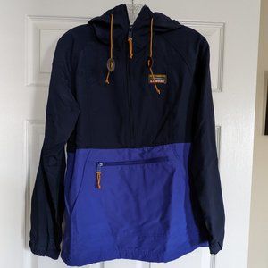 LLBean Anorak color block